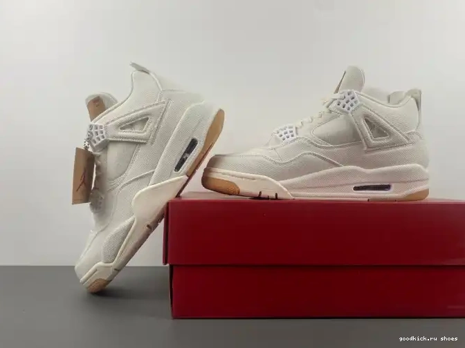Cheap x Levi's AO2571-100 Air Jordan 'White' 4 0607